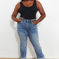 Judy Blue Lennon Full Size Wide Cuff Straight Leg Jeans -