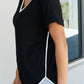 Sew In Love Weekend Bound V-Neck Tee -
