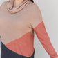 CY Fashion The More The Merrier Color Block Sweater Dress -