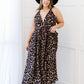 Sweet Generis Never Stop Leopard Maxi Dress -