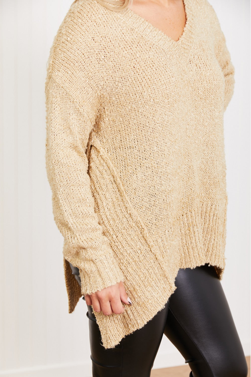 Heimish By the Fire V-Neck Sweater -