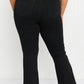 Cello Marley Full Size Elastic Waist Flared Jeggings -