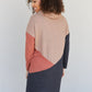 CY Fashion The More The Merrier Color Block Sweater Dress -
