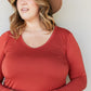 Rae Mode Over the Moon Full Size V-Neck Long-Sleeve Top -