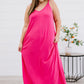 Zenana Beach Vibes Cami Maxi Dress -