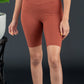 Rae Mode Get Set Crisscross Biker Shorts -