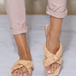 Cape Robbin Déjà Vu Ruched Slides -