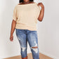 White Birch Expect the Best Off-Shoulder Top -