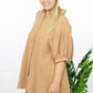 GeeGee La La Land Gauze Button-Up Tunic -
