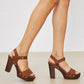 DDK Kindness and Grace Studded Block Heels -