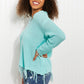 Sew In Love Uptown Girl Distressed Sweater -