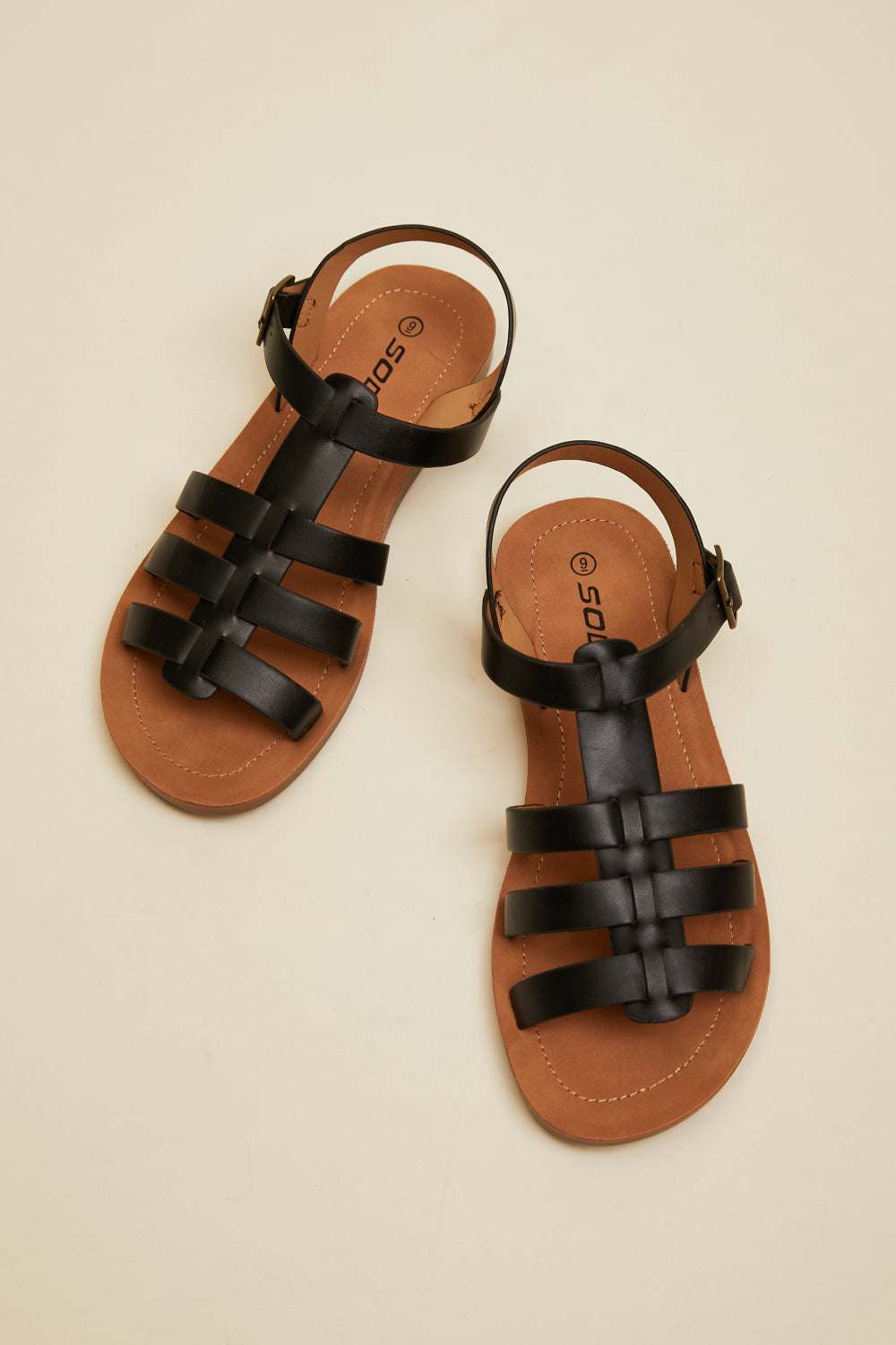 SODA Stand By Me Gladiator Sandals -