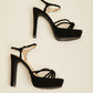 KAYLEEN Reach for the Sky Platform Heeled Sandals -