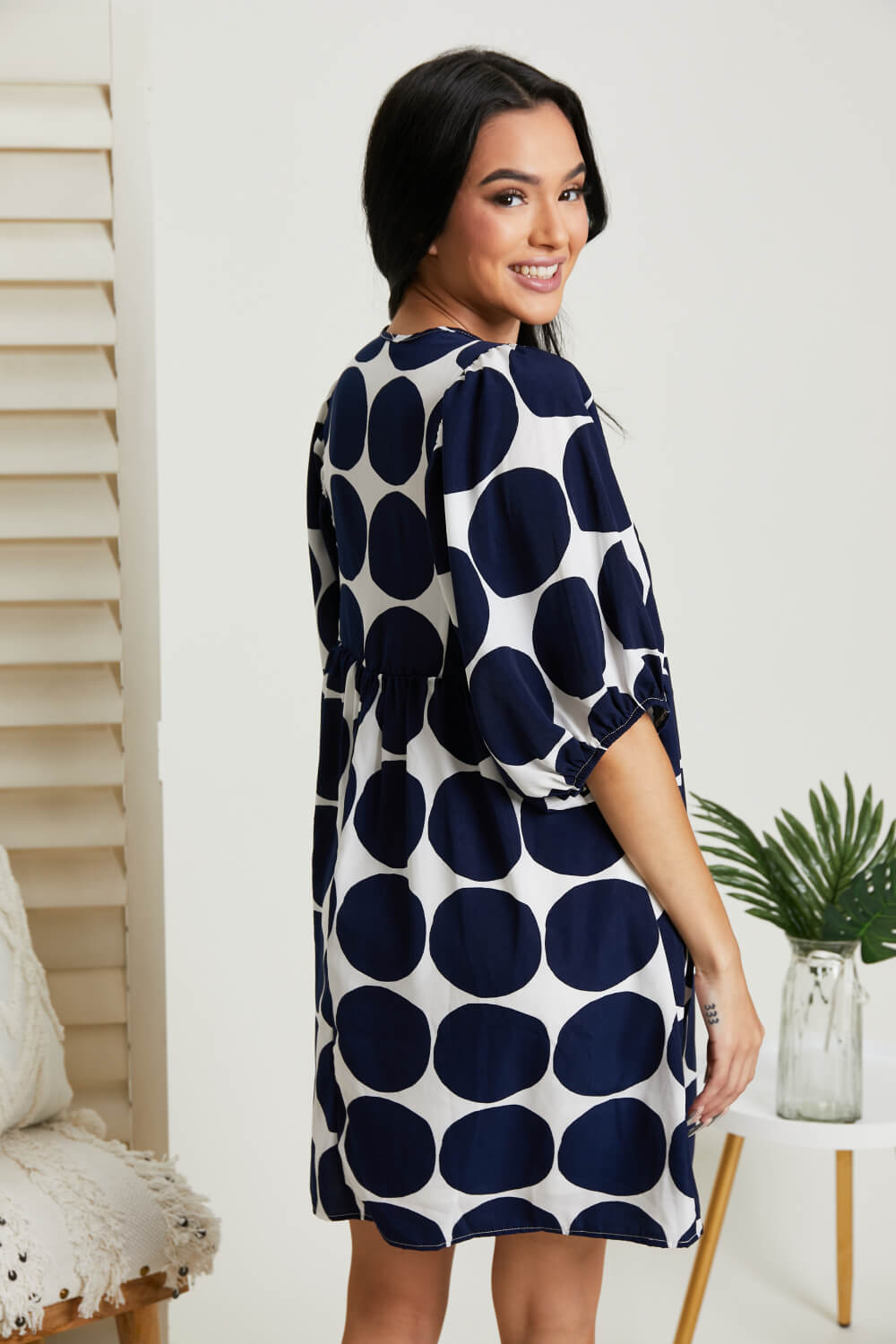 Ces Femme London Polka Dot Dress -