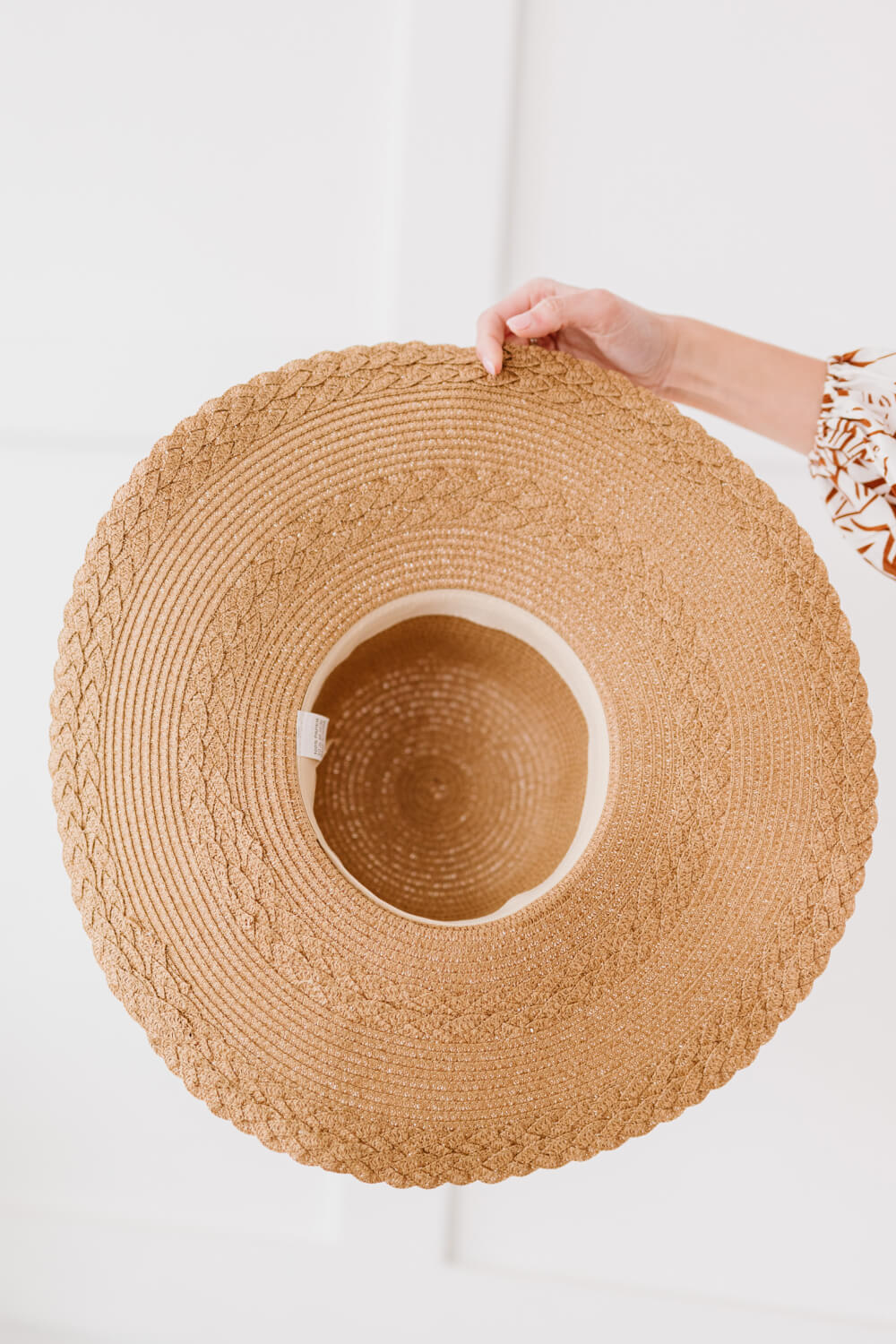 Justin Taylor Ocean Avenue Floppy Straw Hat -