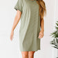 Cotton Bleu Simplicity is Best Striped T-Shirt Dress -