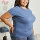 Sew In Love Stay and Chat Love Pocket Tee -
