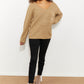 CY Fashion Just a Little Twist Open Back Sweater -