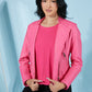 Coalition LA Atlantic City Asymmetrical Vegan Leather Jacket -