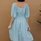 Davi & Dani Color My Soul Dress in Light Sage -
