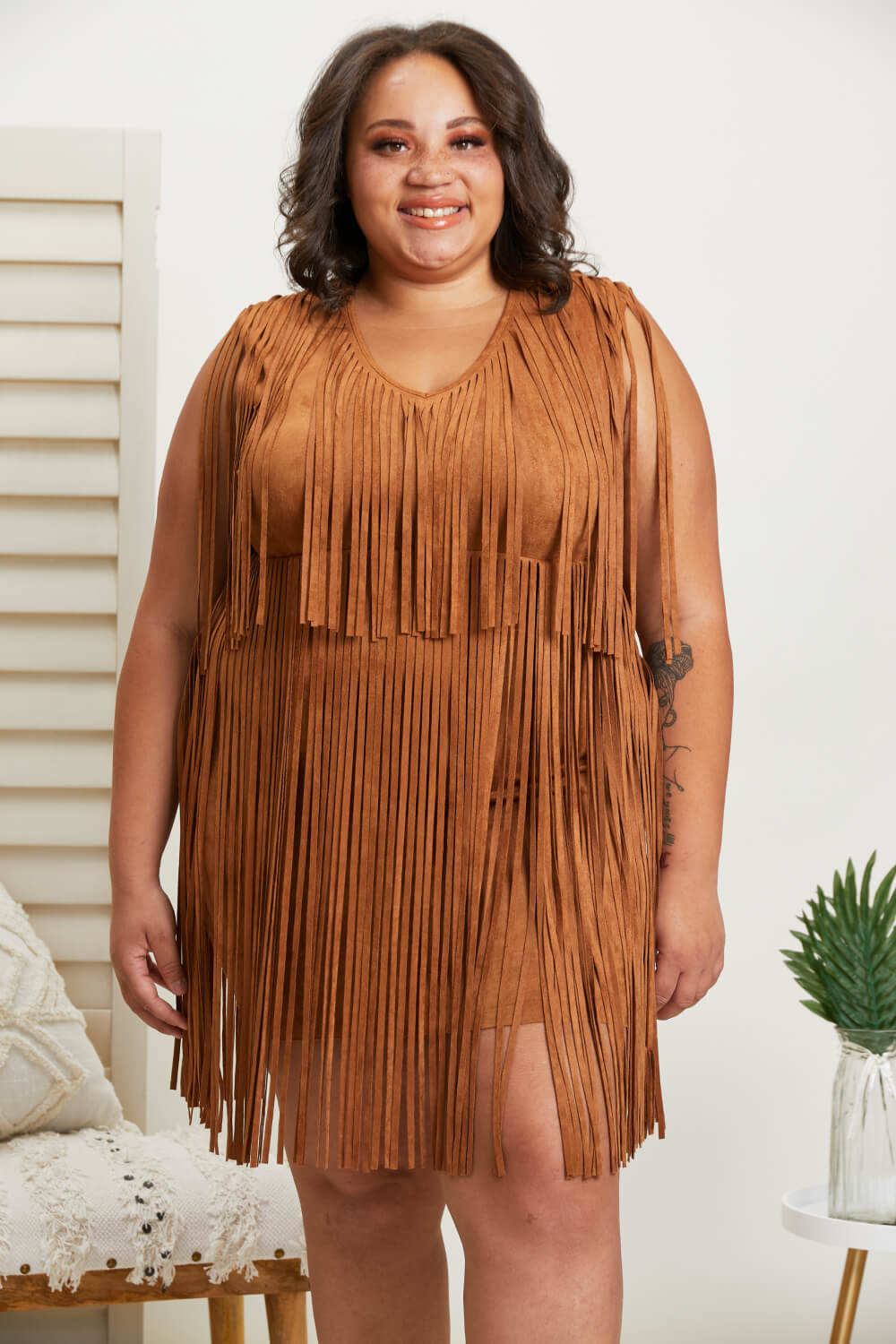 Vocal Shake It Up Fringe Dress -