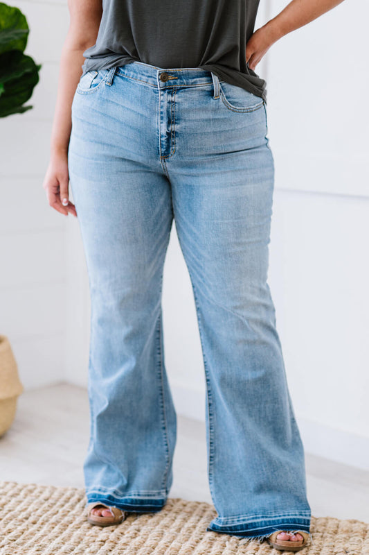 SneakPeek Fit and Flair Flare Jeans -