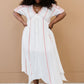 ODDI School's Out Embroidered Dress -