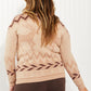 Heimish Santa's Sleigh Full Size Christmas Reindeer Sweater -