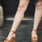 KAYLEEN Vacation Home Espadrille Wedge Sandals -