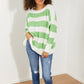 CY Fashion Thrill of the Moment Striped Sweater -