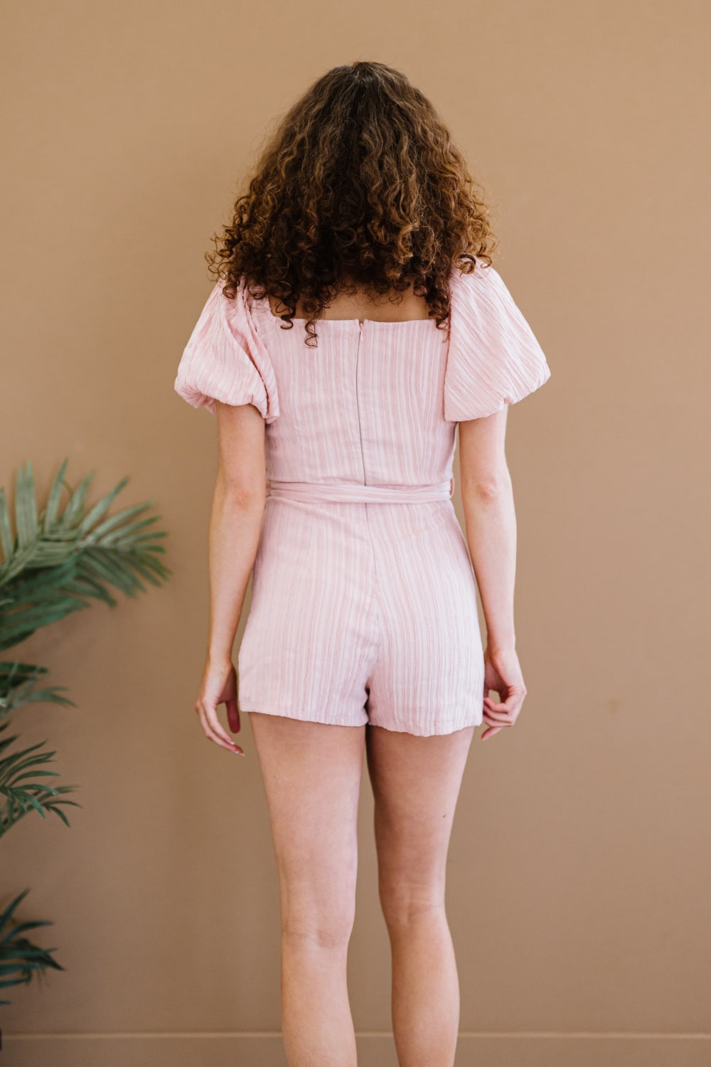 HYFVE Never Grow Up Puff Sleeve Romper -