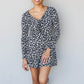White Birch Fresh Bouquet Floral Dress with Built-In Shorts -